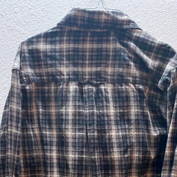 Woolrich Plaid Flannel Shirt Men's Large Long Sleeve Button Down Classic Outdoor - Picture 5 of 8
